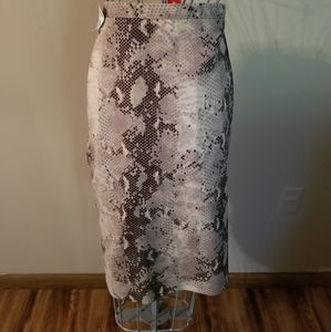 The Limited Snake skin skirt